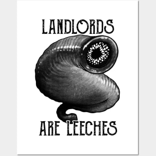 Landlords Are Leeches Posters and Art